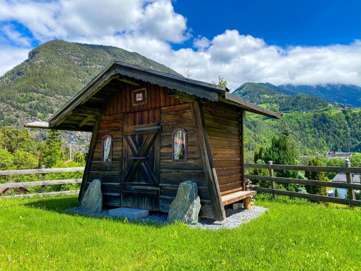 Ferienhaus Oetztal-Lodge Sautens Exterior foto